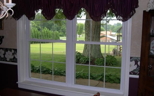 Vinyl Double Hung Interior