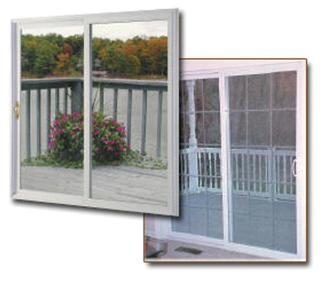 vinyl sliding door