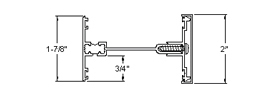 Mullion and Receptor